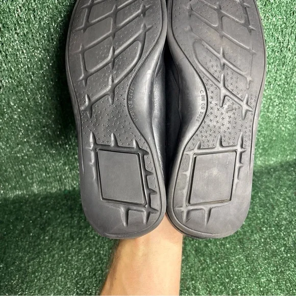 Vtg 90s Kenneth Cole Slide View II Mens 10.5 / 44 Shoes Leather Made In Italy